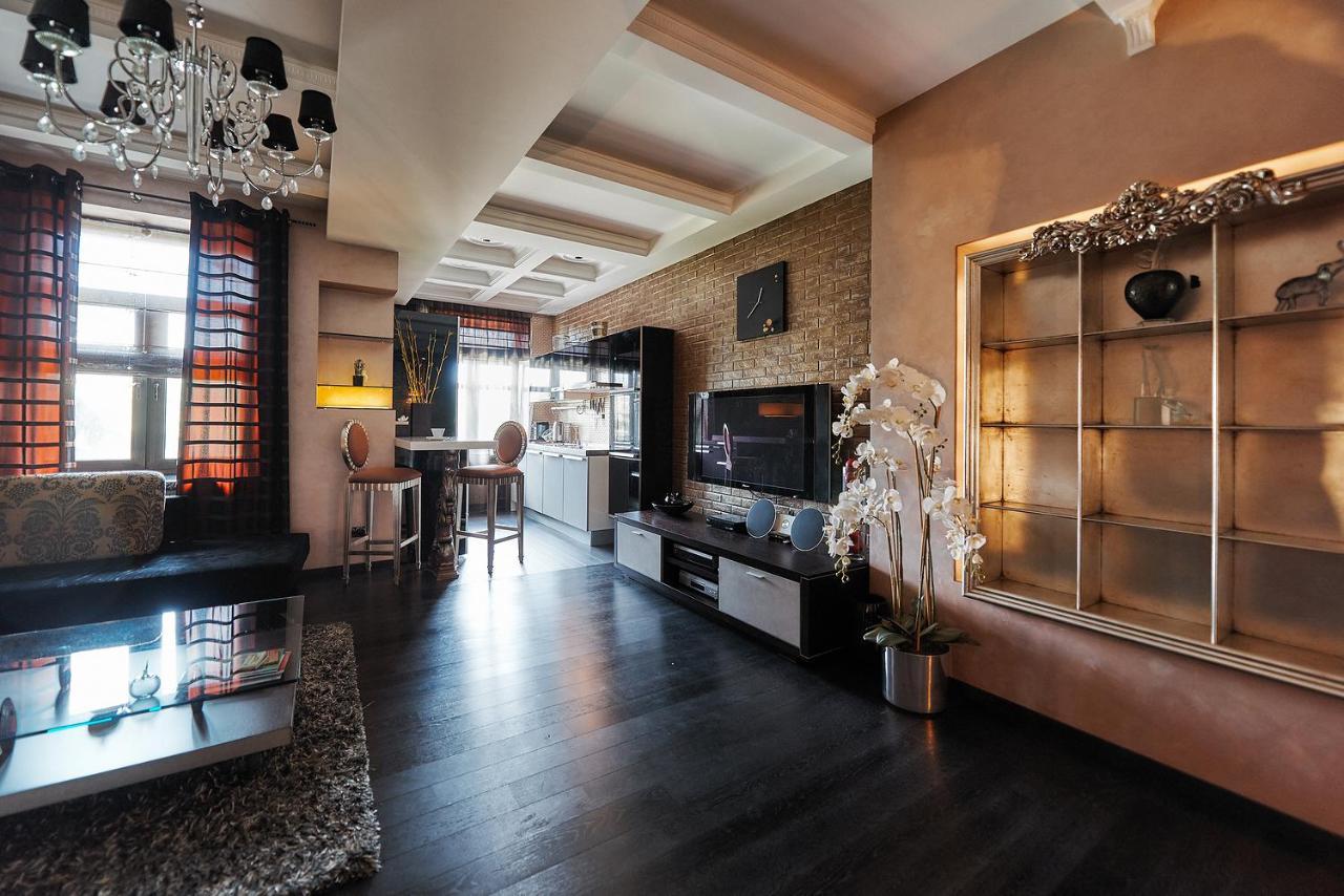 So Fashionable Apartment In The Heart Of 민스크 외부 사진