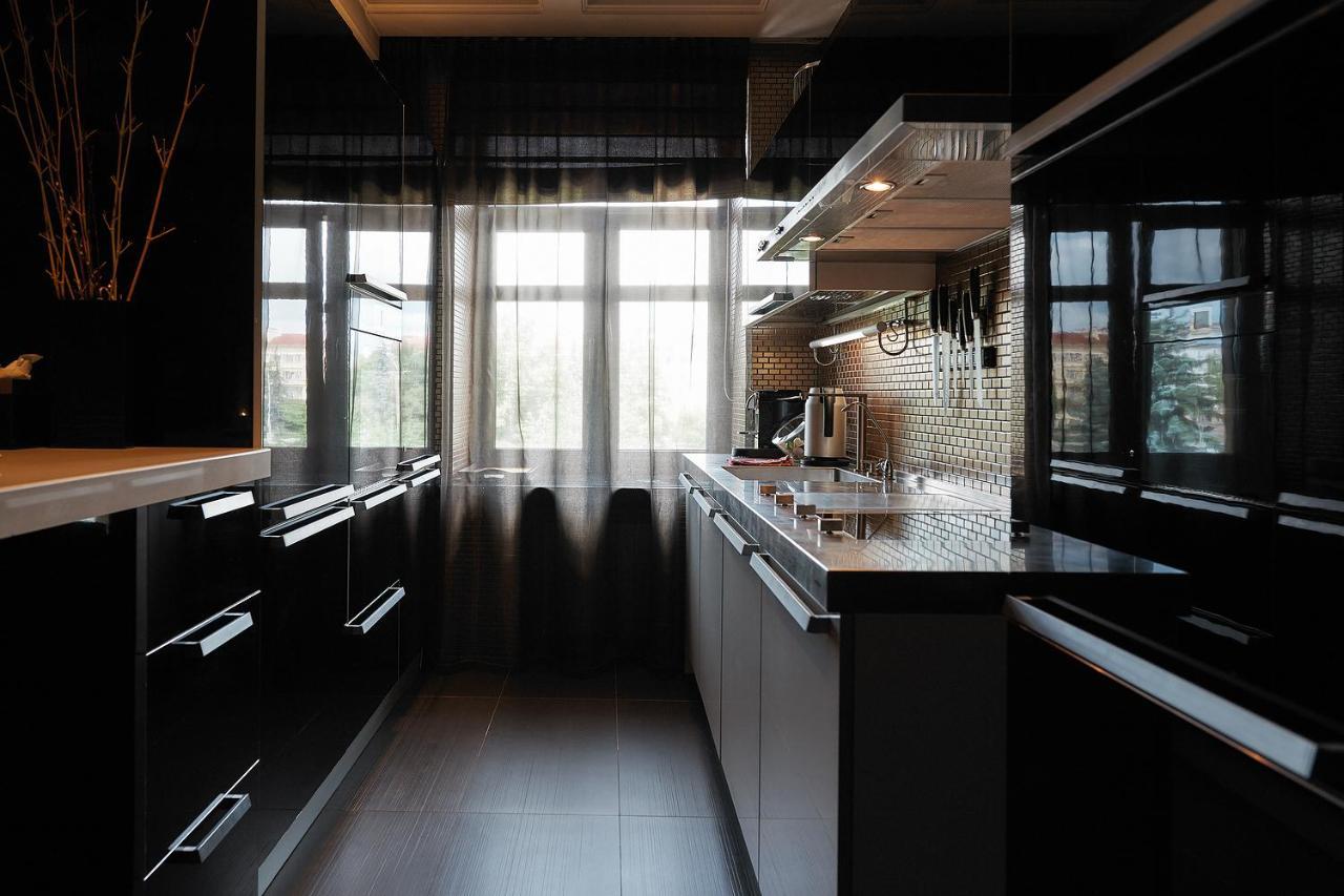 So Fashionable Apartment In The Heart Of 민스크 외부 사진